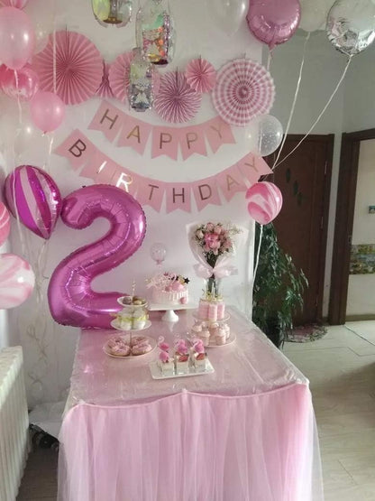 Tellpet Pink Number 2 Balloon - 40 Inch