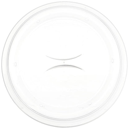 Nordic Ware BPA-free and Melamine Free Plastic Splatter Microwave Cover, 10-Inch (Set of 2), Clear