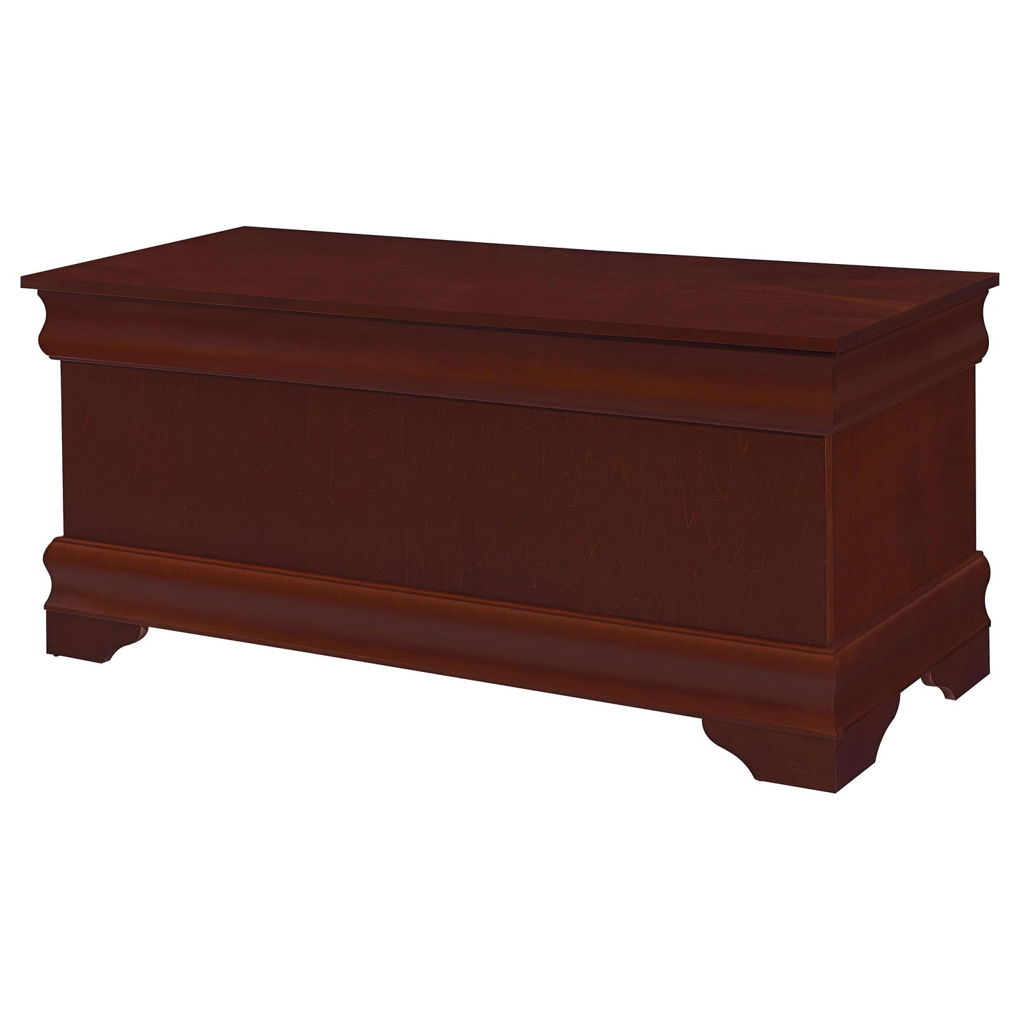 Coaster Home Furnishings - Pablo - Wood - Cedar Chest with Flip-Open Top, Lined Interior and Base Molding - Bedroom - 47-Inch - Warm Brown - 900022