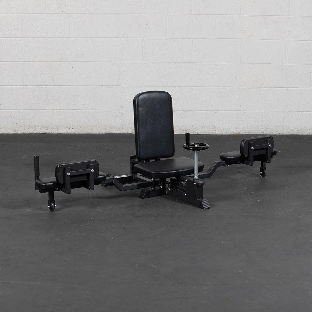 Titan Fitness Leg Stretcher Machine, Up to 180 Degree Leg Split Flexibility Training, Rated 330 LB Capacity, Adduction Leg Stretching Machine, Stretch Equipment for Flexibility and Hip Mobility