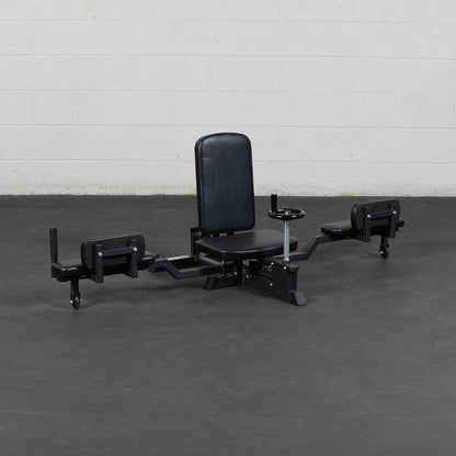 Titan Fitness Leg Stretcher Machine, Up to 180 Degree Leg Split Flexibility Training, Rated 330 LB Capacity, Adduction Leg Stretching Machine, Stretch Equipment for Flexibility and Hip Mobility