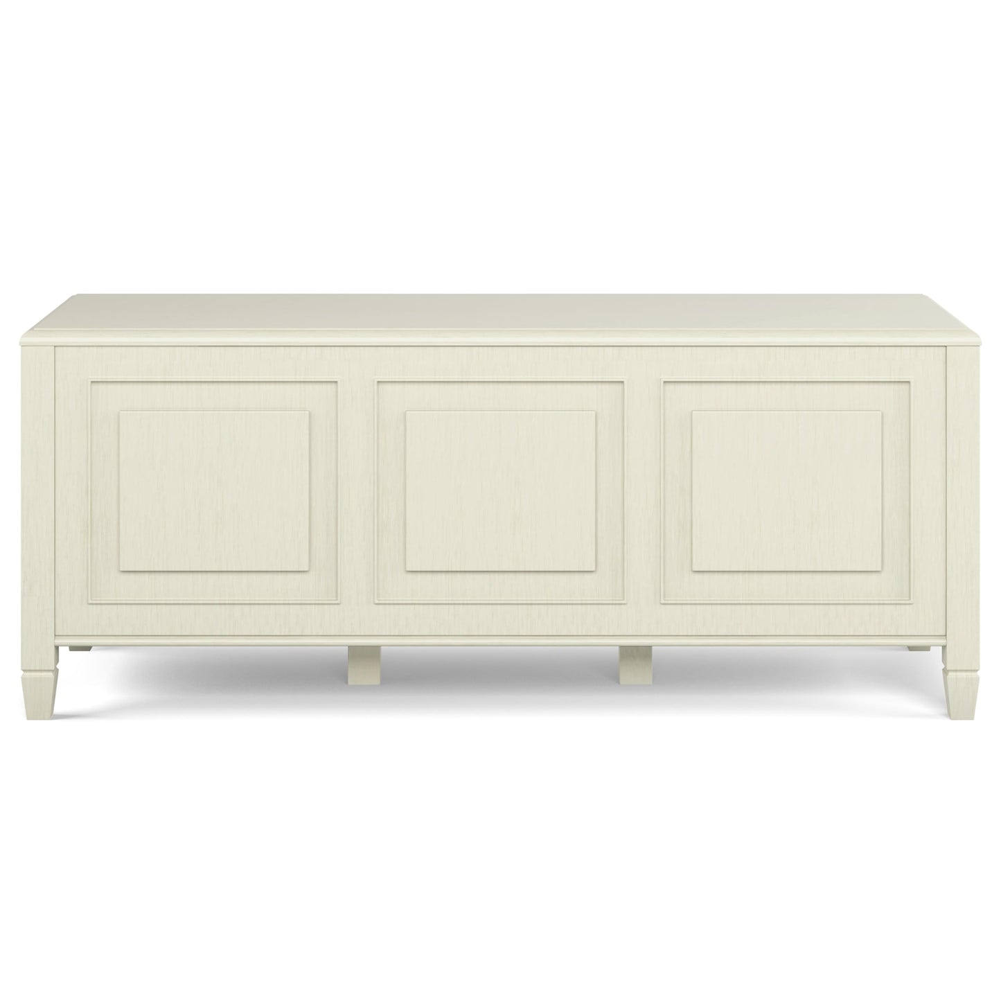 SIMPLIHOME Connaught Storage Bench - 51 inch Wide Solid Wood Trunk Bench in Antique White, Traditional Bench for Entryway with Lift-Up Lid and 3 Hidden Compartments
