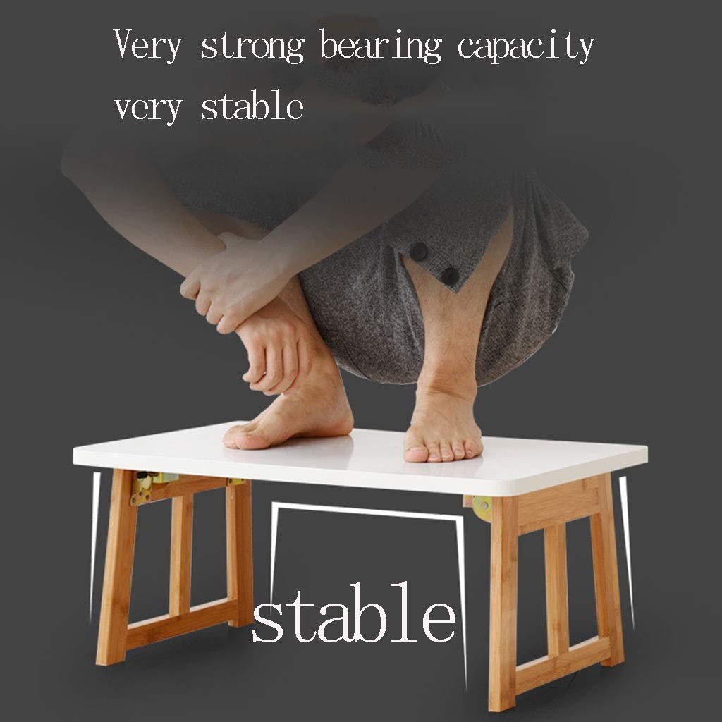 Side Table Economical and Practical Rectangular Folding Table, Coffee Table, Children's Table, Picnic Table (Table Only)