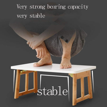 Side Table Economical and Practical Rectangular Folding Table, Coffee Table, Children's Table, Picnic Table (Table Only)