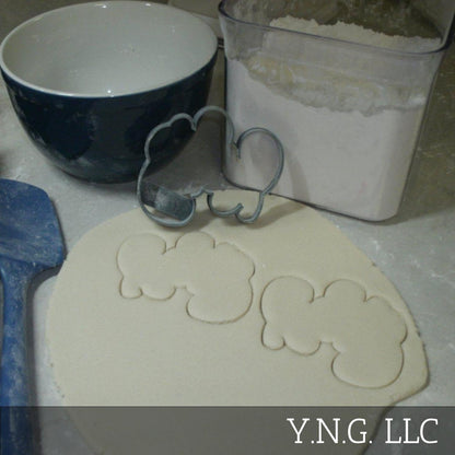 BABY WORD CURSIVE FUN FONT SHOWER GENDER REVEAL COOKIE CUTTER, MADE IN USA