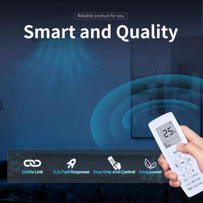ZWP YAP1F Replace Remote Control for GREE A/C Air Conditioner YB1F2 YB1FA YAP1FF GWHART12SA GWHART09SA GWART12SA GWART09S GWART12S GWART18S GWART24S GWART36S2 GWHART36S2 GWHART09S GWHART12S GWHART18S