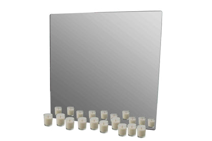 Marketing Holders Acrylic Mirror Sheet 24" x 24" Square Wall Plaque or DIY Pack of 6 Camper Workout Center Farm Dance Studio Safer Than Glass Light Weight Plastic