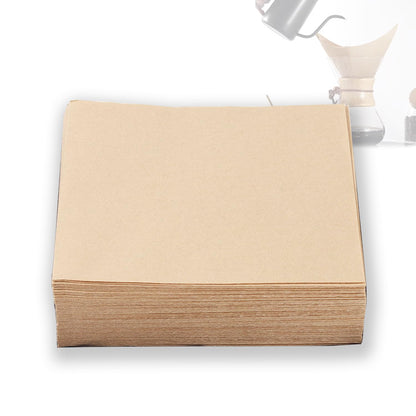 200-Pack Unbleached Cone Coffee Filters – Pre-Folded, Extra Thick Natural Paper for Smooth Brew, Fits All Pour-Over Brewers