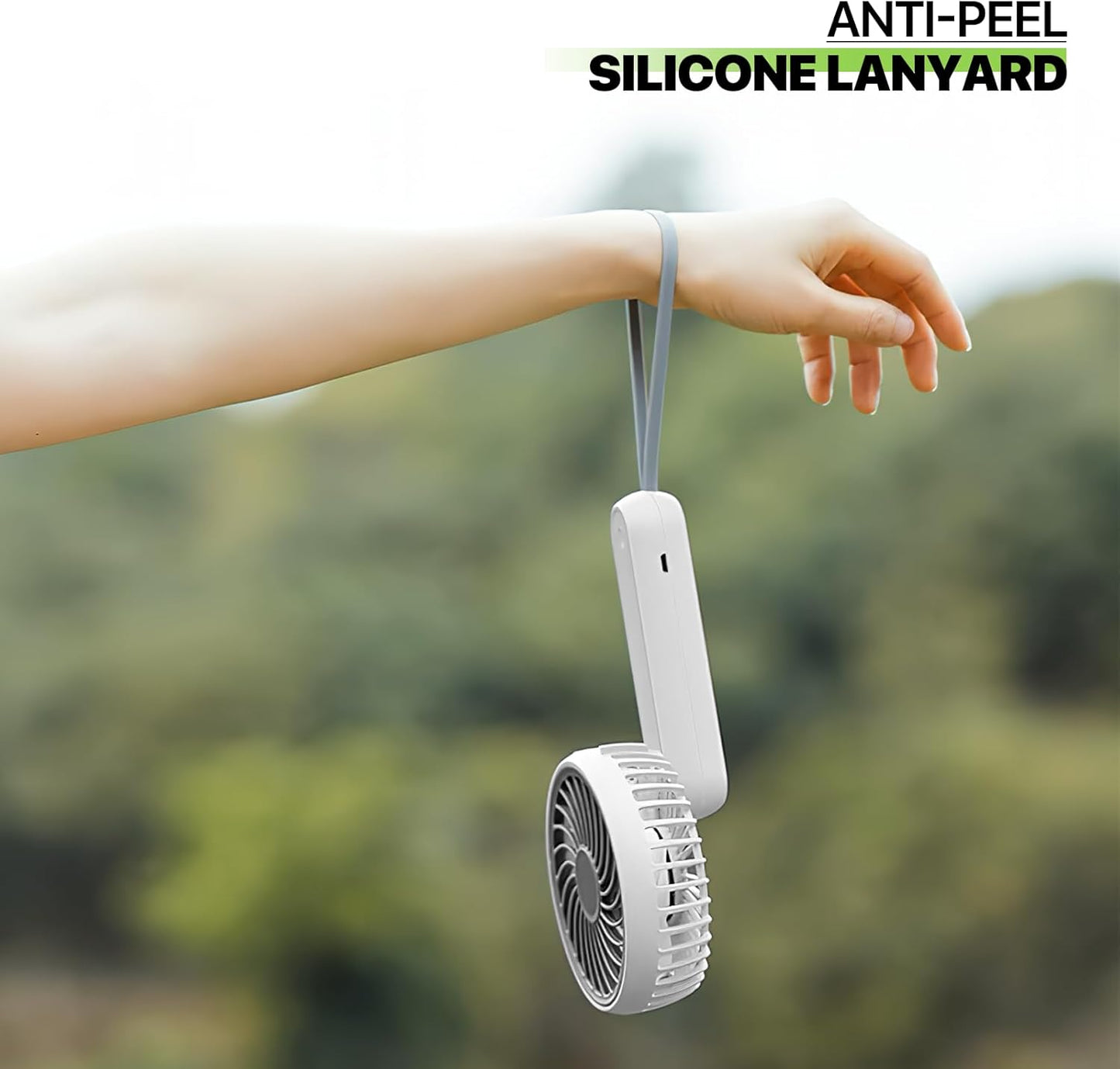 Magshion Portable Handheld 3-Inch Battery Operated Rechargeable Fan