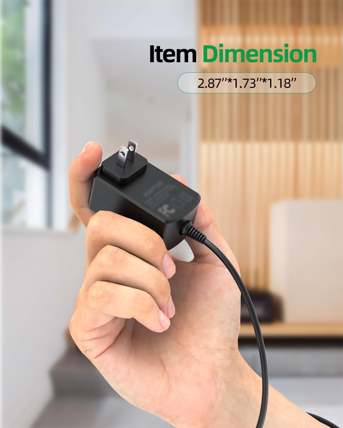 27V 26.5V AC Charger for NEQUARE-S12 Handheld Cordless Stick Vacuum Cleaner Power Adapter Cord