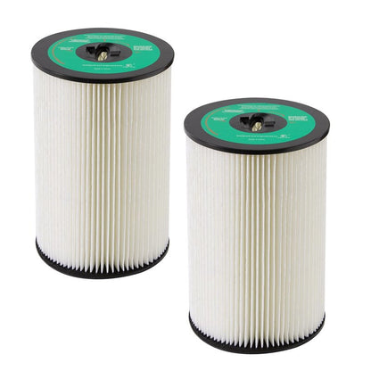 CF Clean Fairy Vacuum Cleaner Filter 1-piece Replacement for Dirt Devil/Titan 10 Inch Cartridge Filter 8107-01 for Vacuflo FC610 FC1550 Royal CS1200