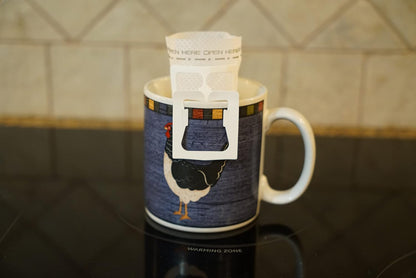 50Pcs Portable Coffee Filter Paper Bag, Hanging Ear Drip Coffee Bag, Single Serve Disposable for Travel, Camping, Home