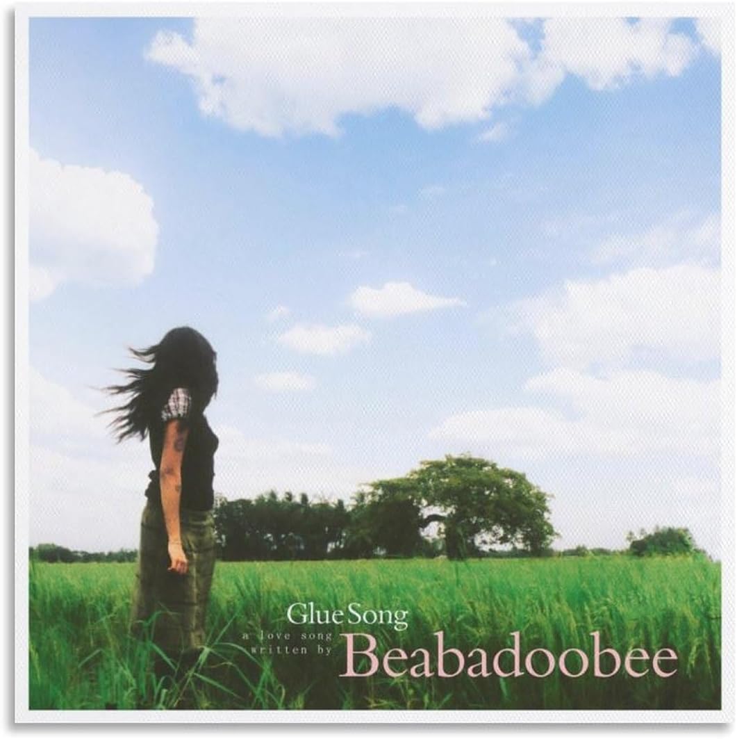 Beabadoobee Glue Song Canvas Poster 12x12inch - Bedroom Decoration Landscape Office Valentine's Birthday Gift Unframed