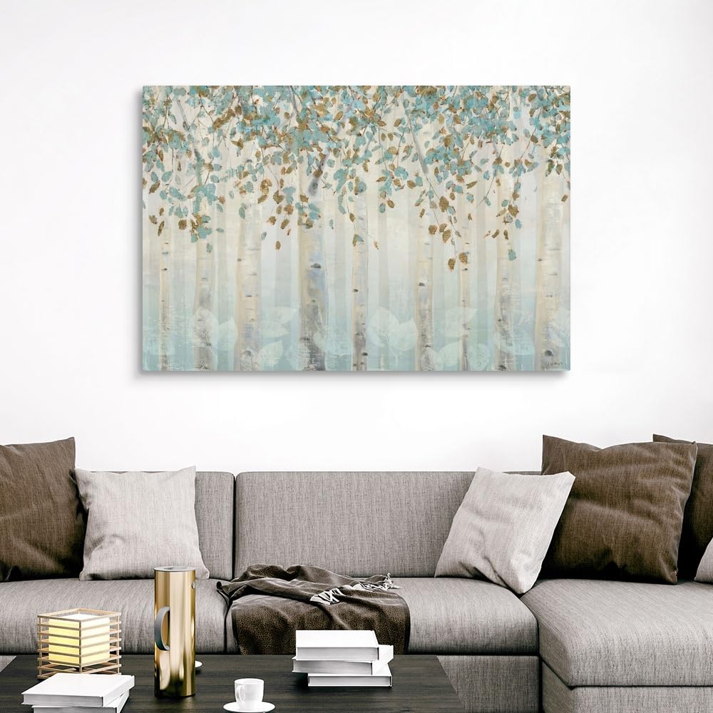 CANVAS ON DEMAND Dream Forest I Canvas Wall Art Print by James Wiens, Abstract, Contemporary, Home Decor, Design, Autumn Artwork,60" x40in