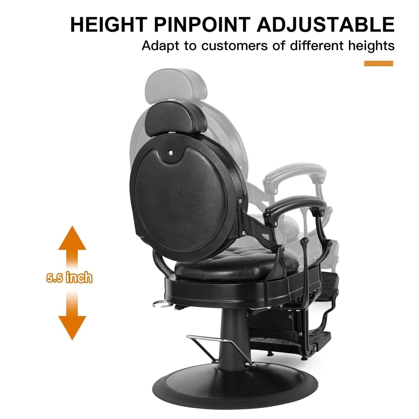 Artist hand Barber Chair Heavy Duty Barber ChairsBeauty Spa Equipment Salon Chair