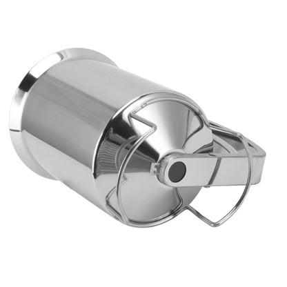 Stainless Steel Pancake Batter Dispenser with Funnel, 1000ml Squeeze Bottle for Pancakes, Cupcakes, Muffins, Crepes, and Waffles, Easy-Pour Baking Tool with Measurement Marks