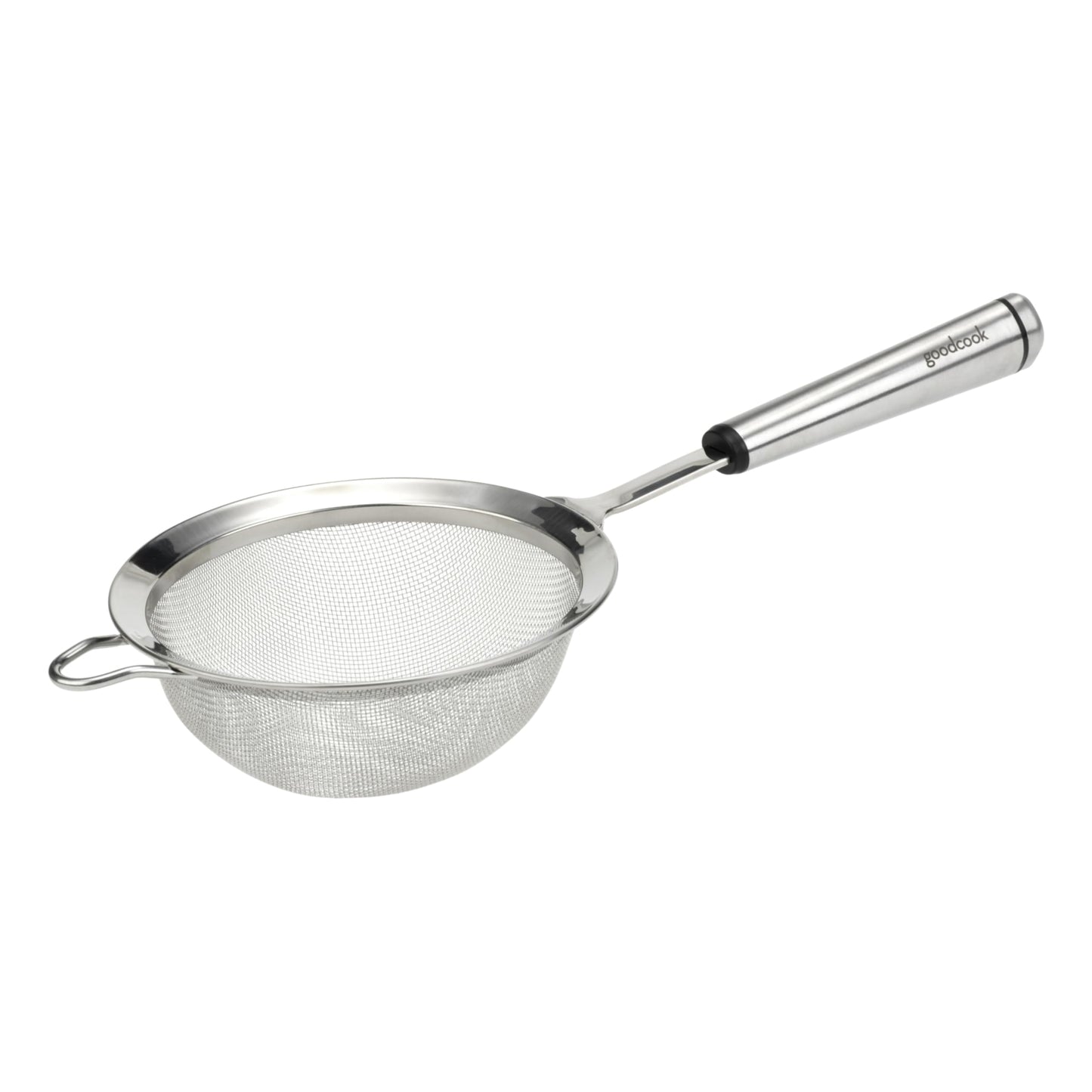 GoodCook Gourmet 6-inch Hand Strainer, Stainless Steel Diamond Shaped Ergonomic Handle with Hang Loop