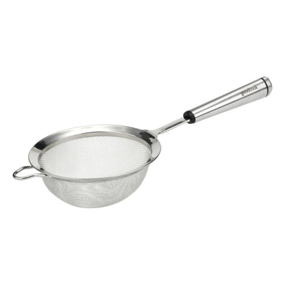 GoodCook Gourmet 6-inch Hand Strainer, Stainless Steel Diamond Shaped Ergonomic Handle with Hang Loop