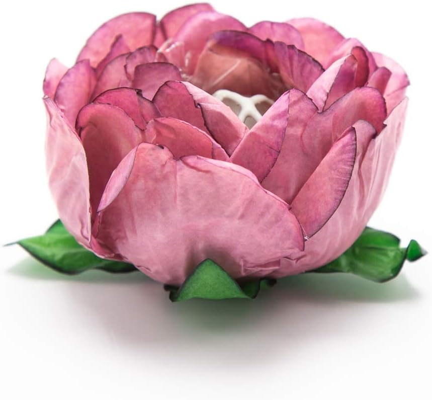 Handmade Paper Truffle Cups - Liners, Wrappers, Candy Cups - Pack of 30 (Paper, Peony Dusty Rose)