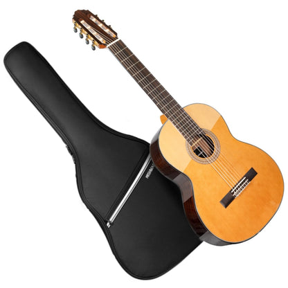 WishMade 7 String Acoustic Classical Guitar Full Size Nylon String Guitars for Adults with Gig Bag