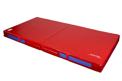 Tumbl Trak Soft Mat Crash Pad, 5ft x 10ft x 8in Single Density Foam Cushion for Gymnastics Tumbling Mat, Parkour, Cheer, Dance, Martial Arts and Kids Sensory Play