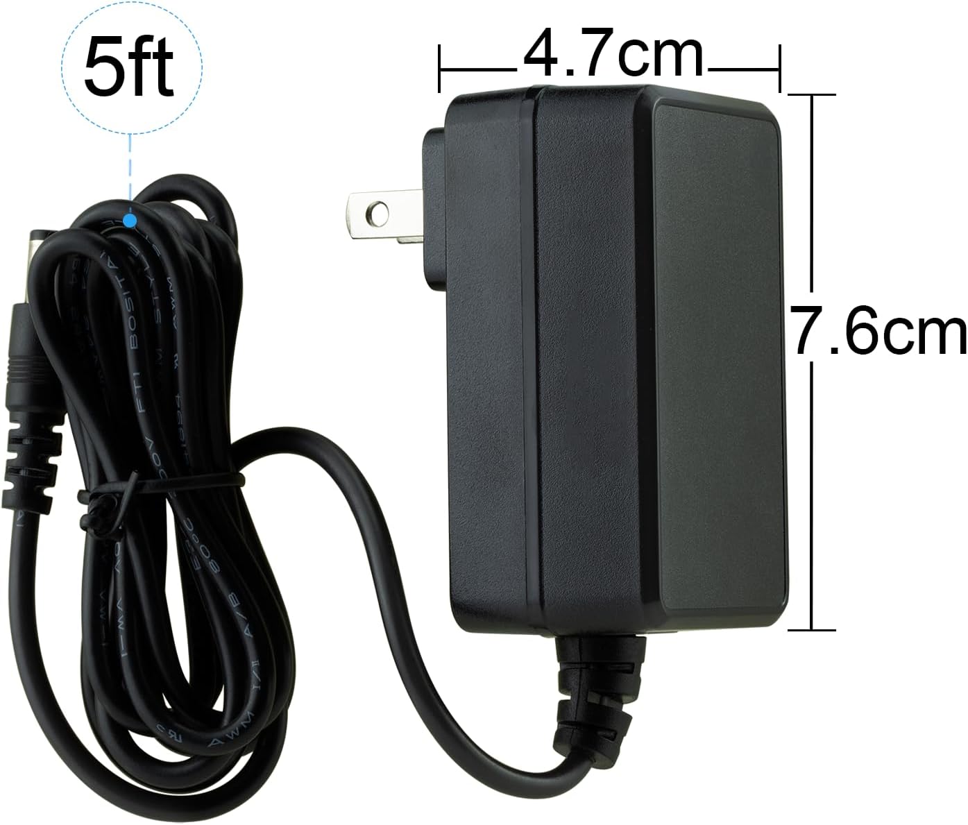 LEFXMOPHY EM26 Massage Gun Charger Replacement for TOLOCO EM26, AERLANG EM13 / Darkiron EM31 Massage Gun 24V Power Adapter Charging Cord