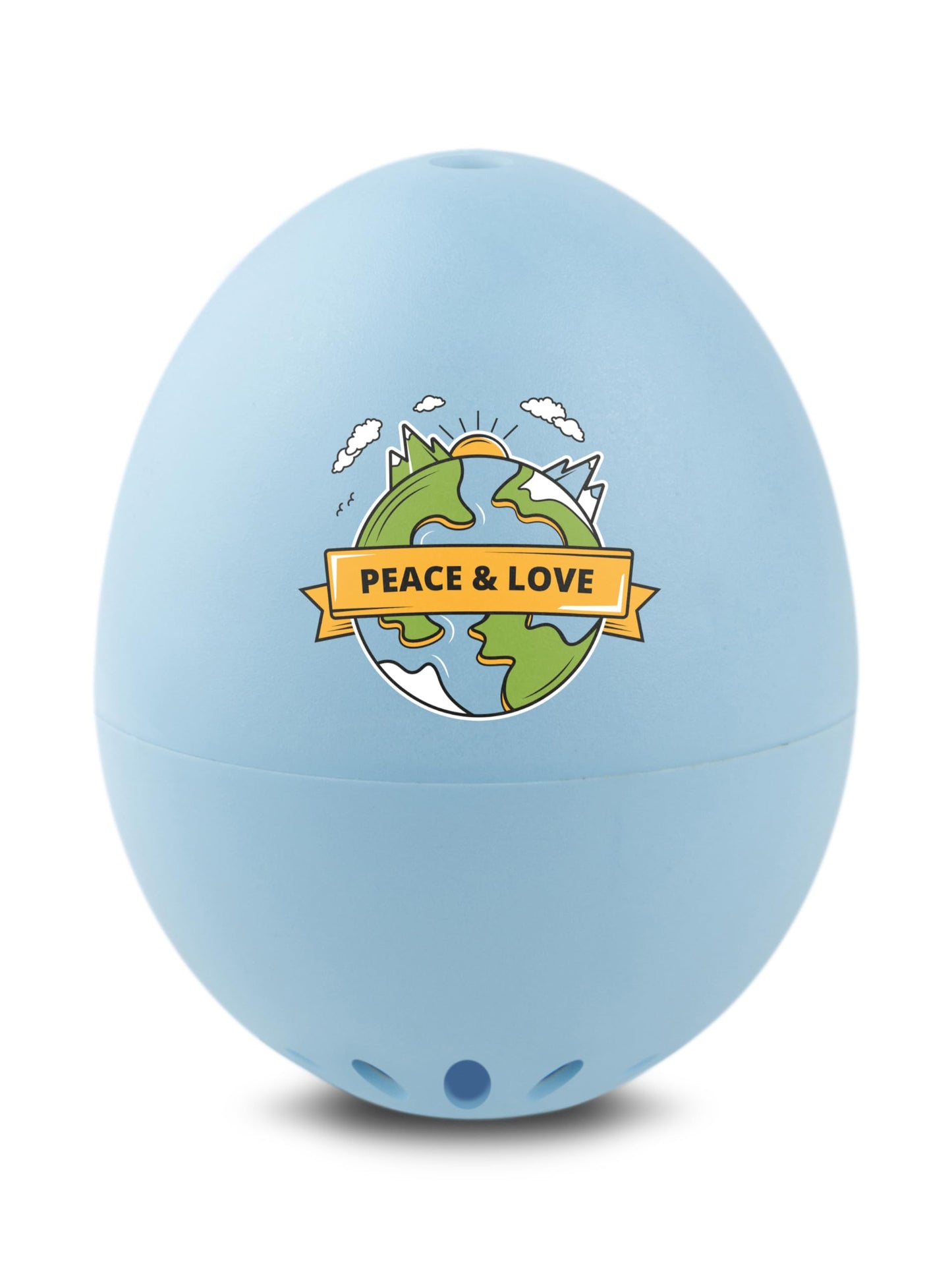 One World BeepEgg – Egg Timer for Boiling Eggs – Musical Egg Cooker for Soft, Medium, Hard Boiled Eggs – Food Safe – Singing Floating Egg Timer – Egg Cooker for 3 Levels of Doneness - Brainstream