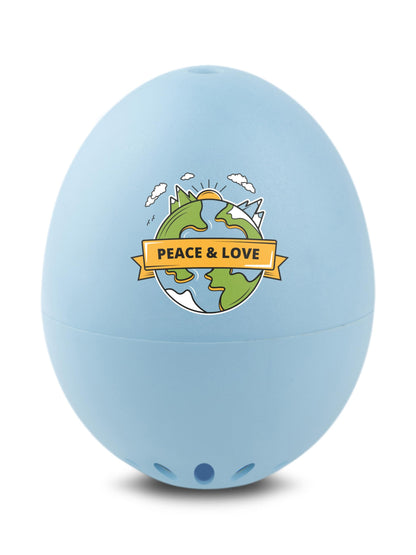 One World BeepEgg – Egg Timer for Boiling Eggs – Musical Egg Cooker for Soft, Medium, Hard Boiled Eggs – Food Safe – Singing Floating Egg Timer – Egg Cooker for 3 Levels of Doneness - Brainstream