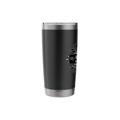 Anti-Racist Ska Punk 2-Tone Chess Checked OI Rude Boy Stainless Steel Insulated Tumbler