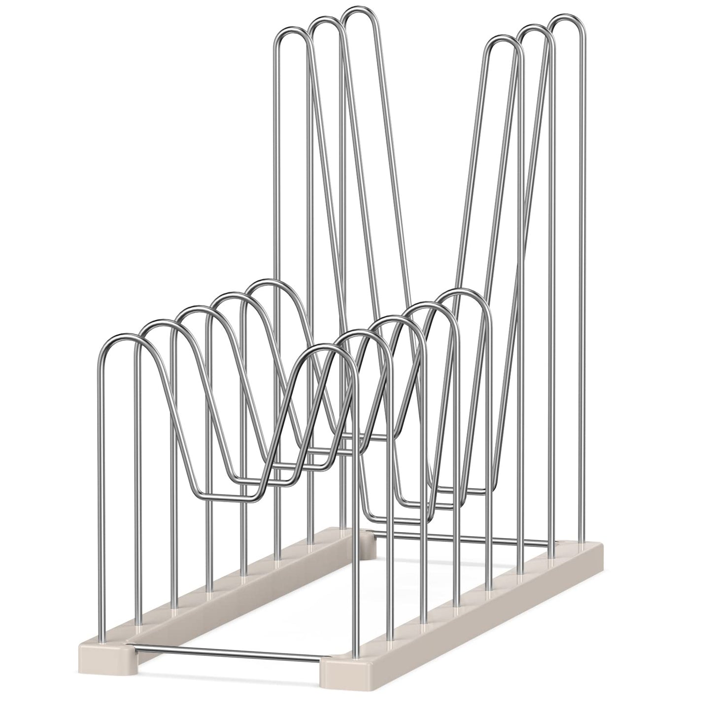 SHILFID Plastic Bag Drying Rack, Reusable Bag Drying Rack for Silicone Bag & Ziploc Bag, Bottle Dryer Rack for Gloves & Glasses, Pan Lid & Cutting Board Organizer
