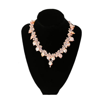 Black Velvet Jewelry Necklace Bust Display Stand - 9 Inch Organizer for Retail Store and Home Use