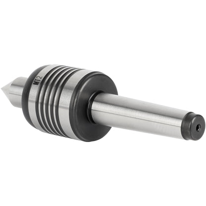 TSMIMTS MT2 Morse Taper Live Center - High Precision Hardened Steel Bearing, Rotating Head for Lathe Tailstock, Metalworking & Wood Turning Accessories