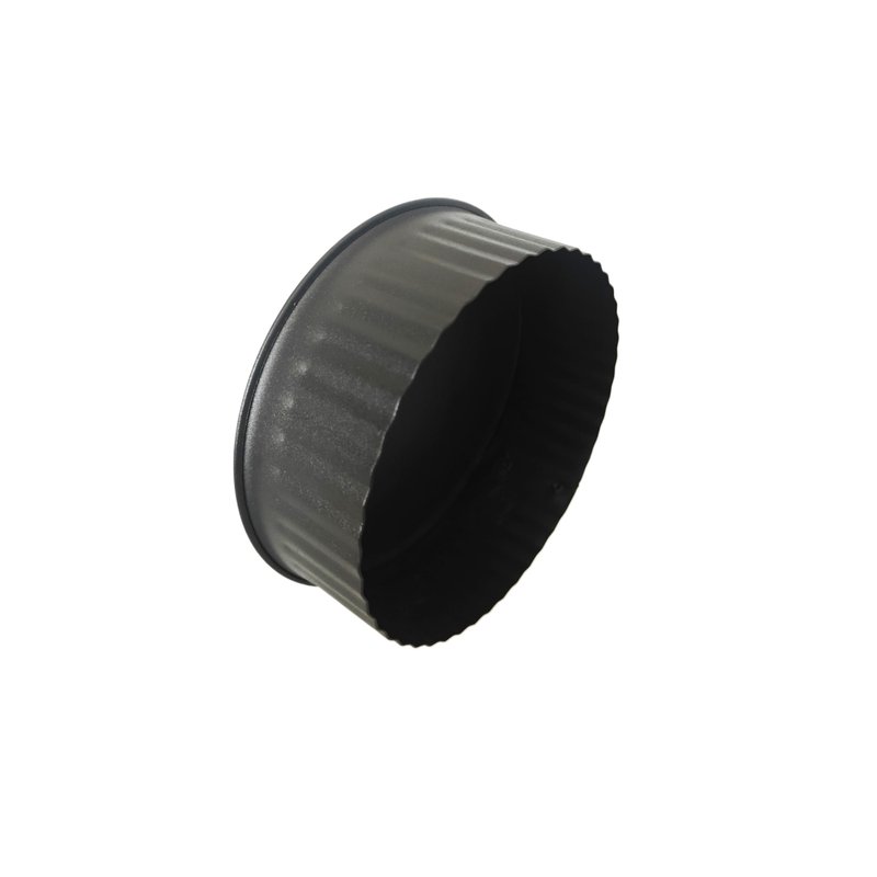 lrnyso corrugate Flue Cover Cap，Indoor Chimney Pipe Cap，Round Chimney Stove Pipe Plug，Stove Pipe Cap BM0152 7 inch Fireplace Chimney Pipe 24Gauge