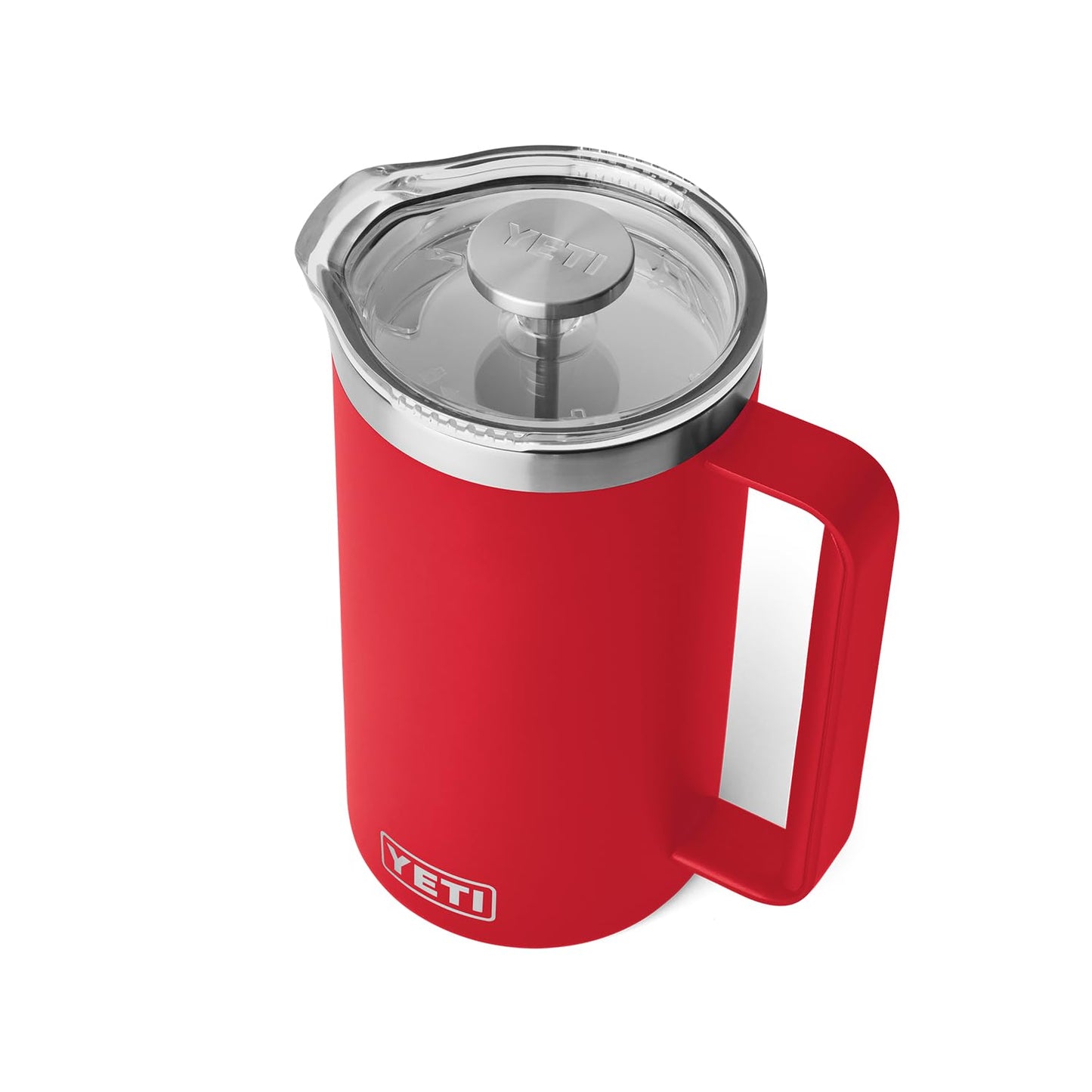 YETI Rambler 34 oz. French Press Coffee Maker, Rescue Red