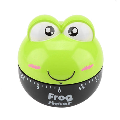 Aqur2020 Cartoon Animal Kitchen Timer, 55 Minute Mechanical Countdown Timer for Cooking Baking No Battery Required Cute Clock for Eggs Cookies (1#)