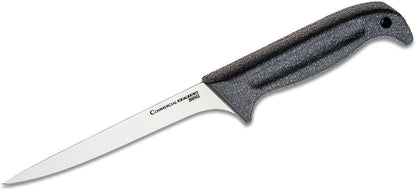 Cold Steel 6" Filet Knife - German 4116 Stainless Steel Fixed Blade for Game & Fish Processing