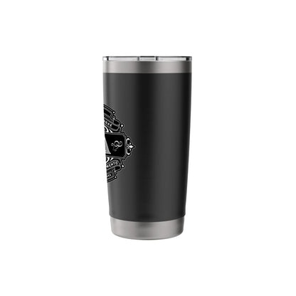 Anti-Racist Ska Punk 2-Tone Chess Checked OI Rude Boy Stainless Steel Insulated Tumbler