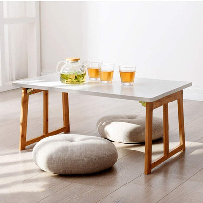 Side Table Economical and Practical Rectangular Folding Table, Coffee Table, Children's Table, Picnic Table (Table Only)