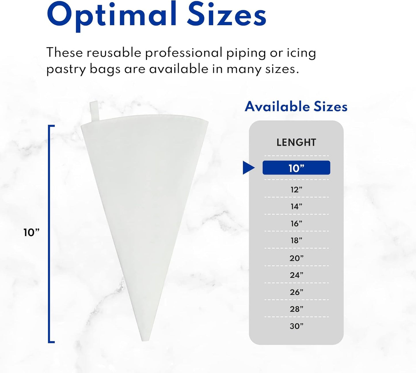 New Star Foodservice Pastry Bags, 24-Inch
