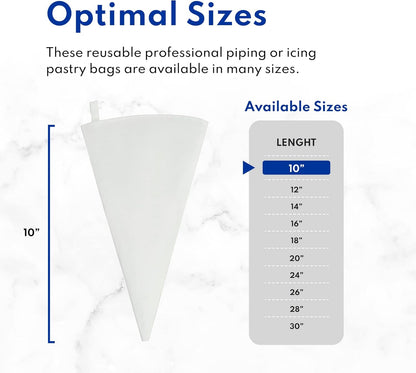 New Star Foodservice Pastry Bags, 24-Inch