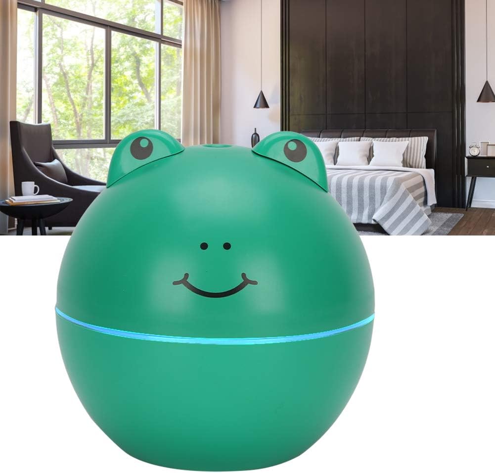 Mini USB Humidifiers, Portable Mist Humidifiers for Travel, Car, Office, Bedroom, Frog