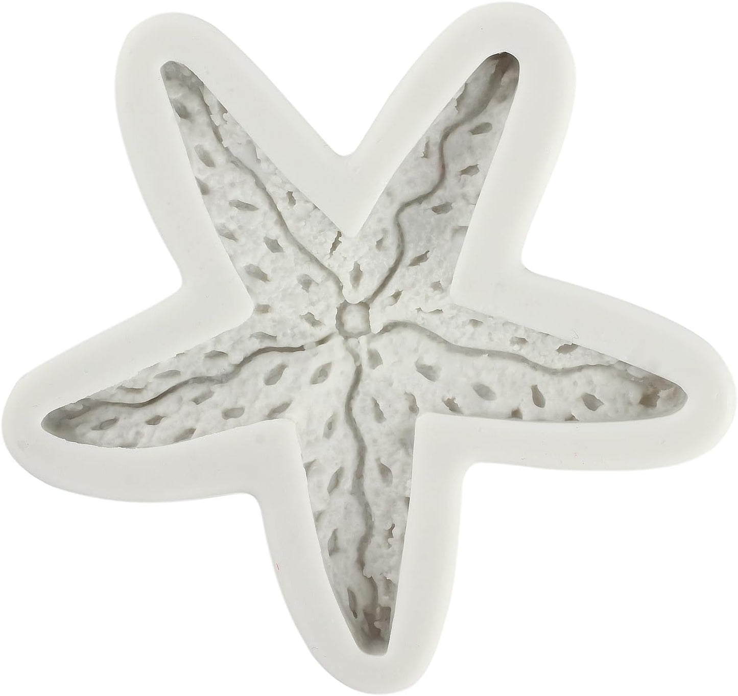 Starfish Silicone Fondant Mold, Marine Theme Cake Molds for Sugar Cake Decorating, Cupcake Topper