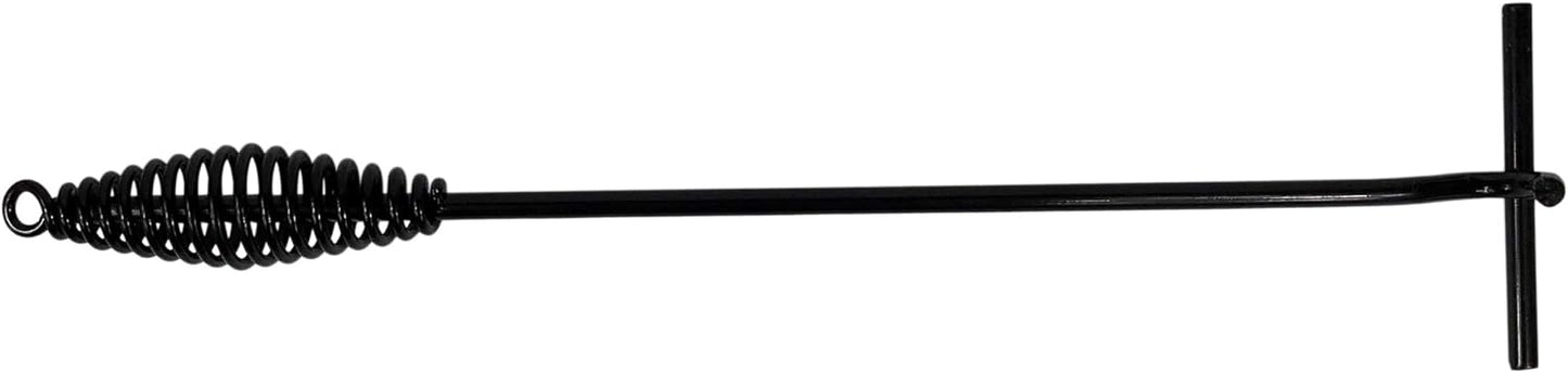 Camp Dutch Oven Lid Lifter - Black 9 MM Bar Stock for Lifting and Carrying Dutch Ovens