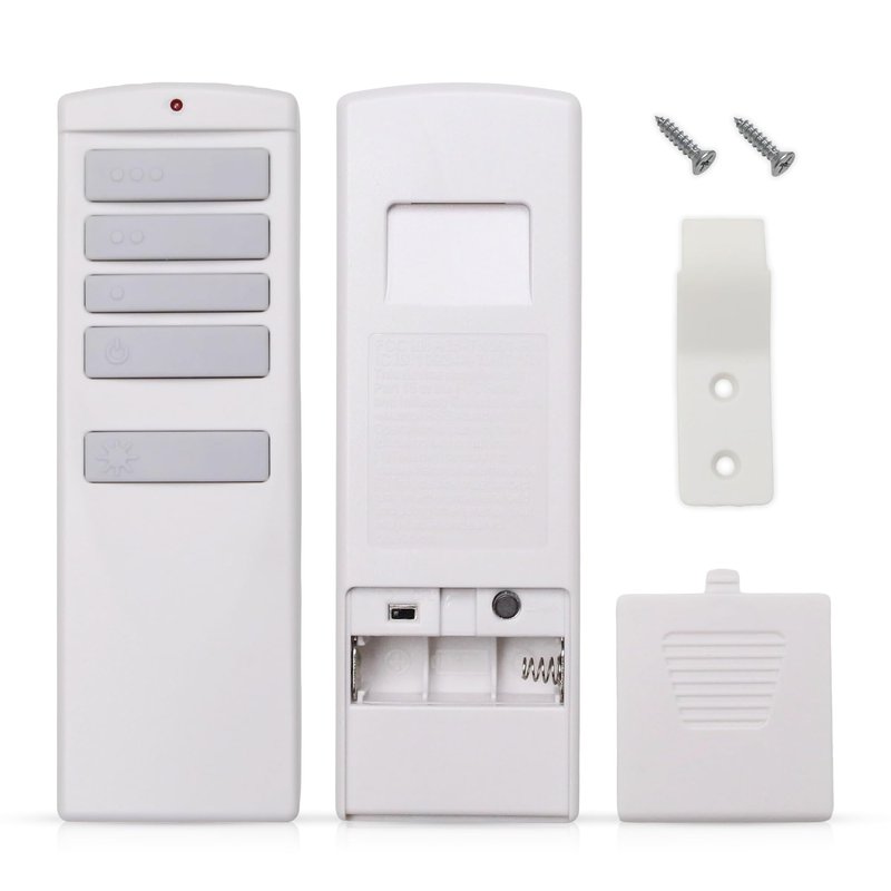 A25-TX001-R1 / A25-TX005-R / A25-TX013 / ZJF-RT01A Ceiling Fan Remote Control for Harbor Breeze Fans 315MHz