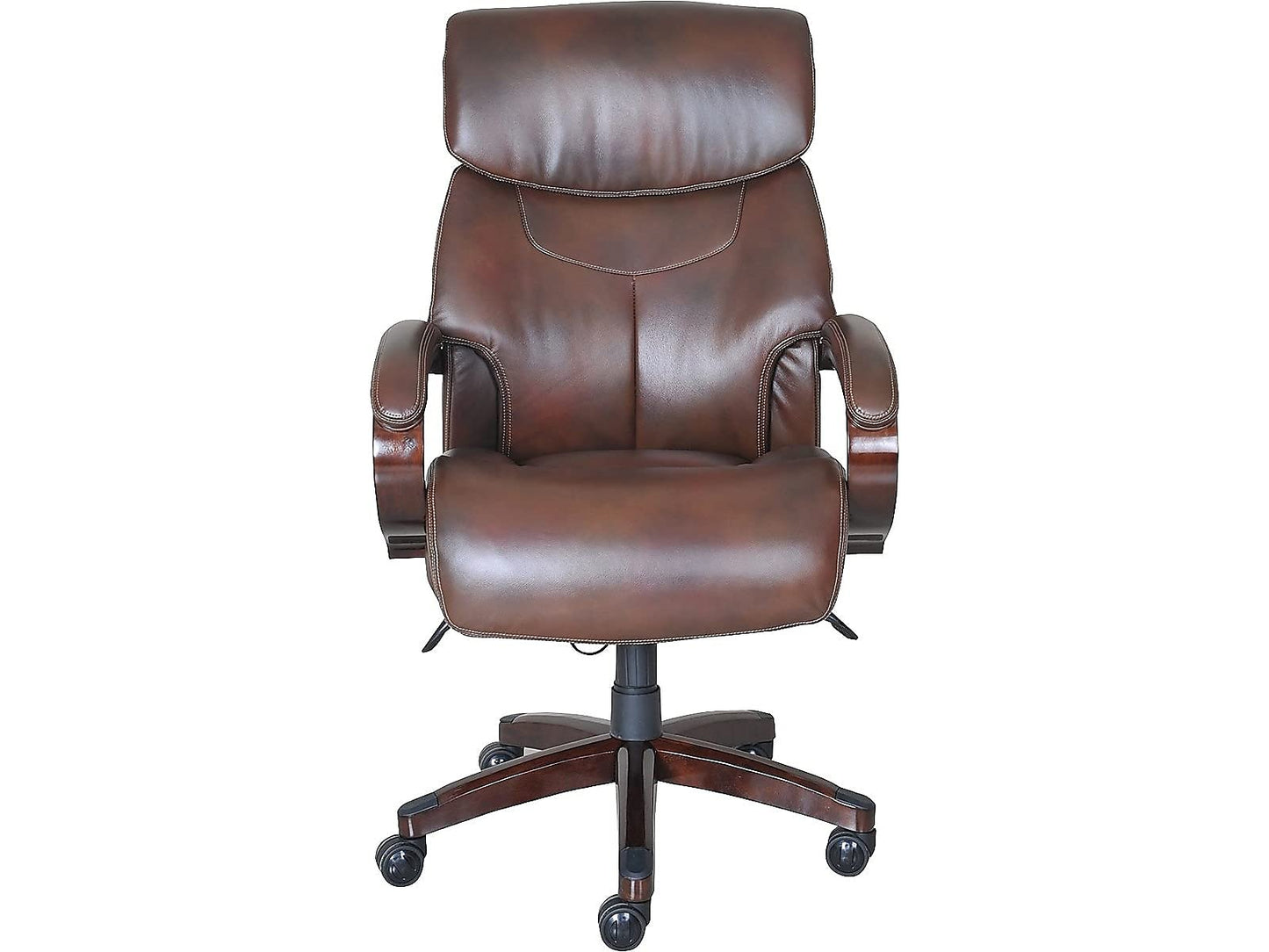 La-Z-Boy Bradley Bonded Leather Executive Chair (Roasted Chestnut)