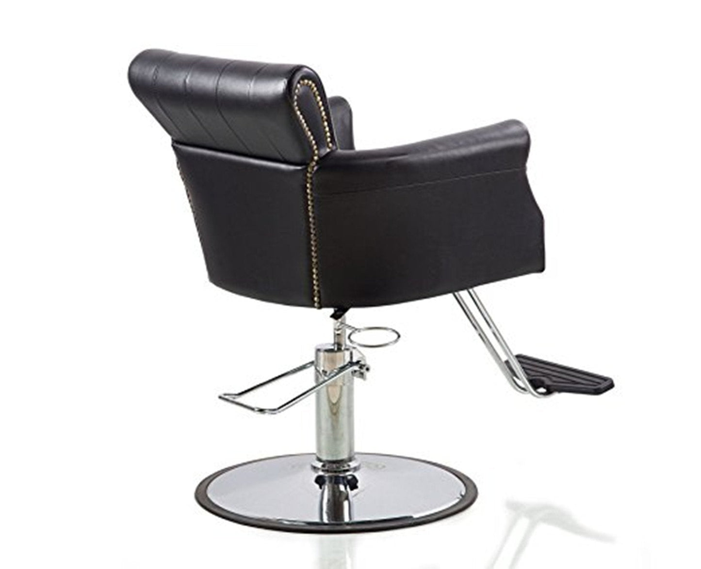 Funnylife Vintage PU Material Black Salon Beauty Salon Barber Chair