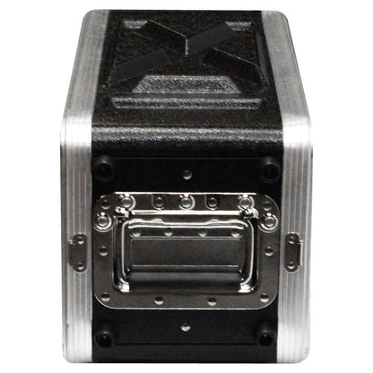 Seismic Audio - SALWR4S - Lightweight 4 Space Compact ABS Rack Case - 4U PA DJ Amp Effects Shallow Rack Case
