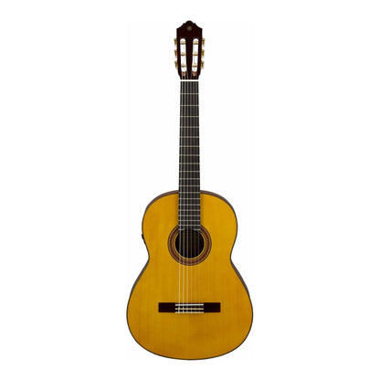 Yamaha CG-TA Nylon String TransAcoustic Guitar with Chorus and Reverb, Classical, Vintage Tint
