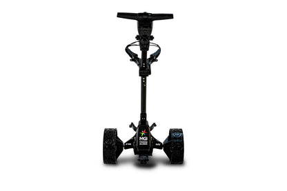 MGI Zip Navigator Electric Golf Cart - 36 Hole Battery - Remote Control - (Drink, Umbrella, & GPS Phone)