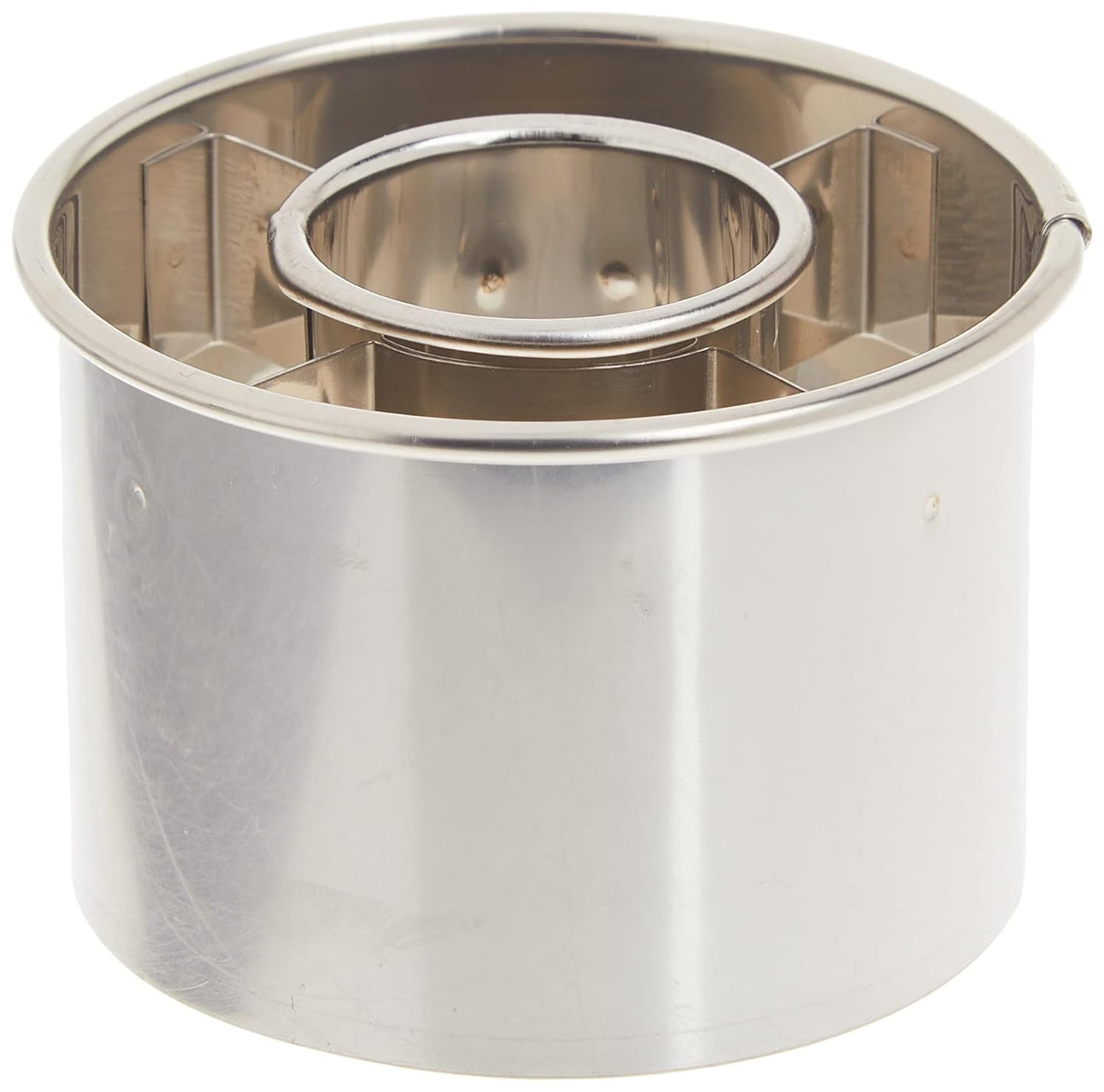 Ateco 14422 2 1/2" Stainless Steel Doughnut Cutter